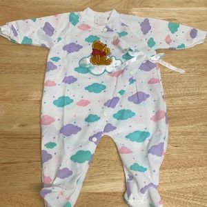 Vintage Baby Disney Pooh Pajama